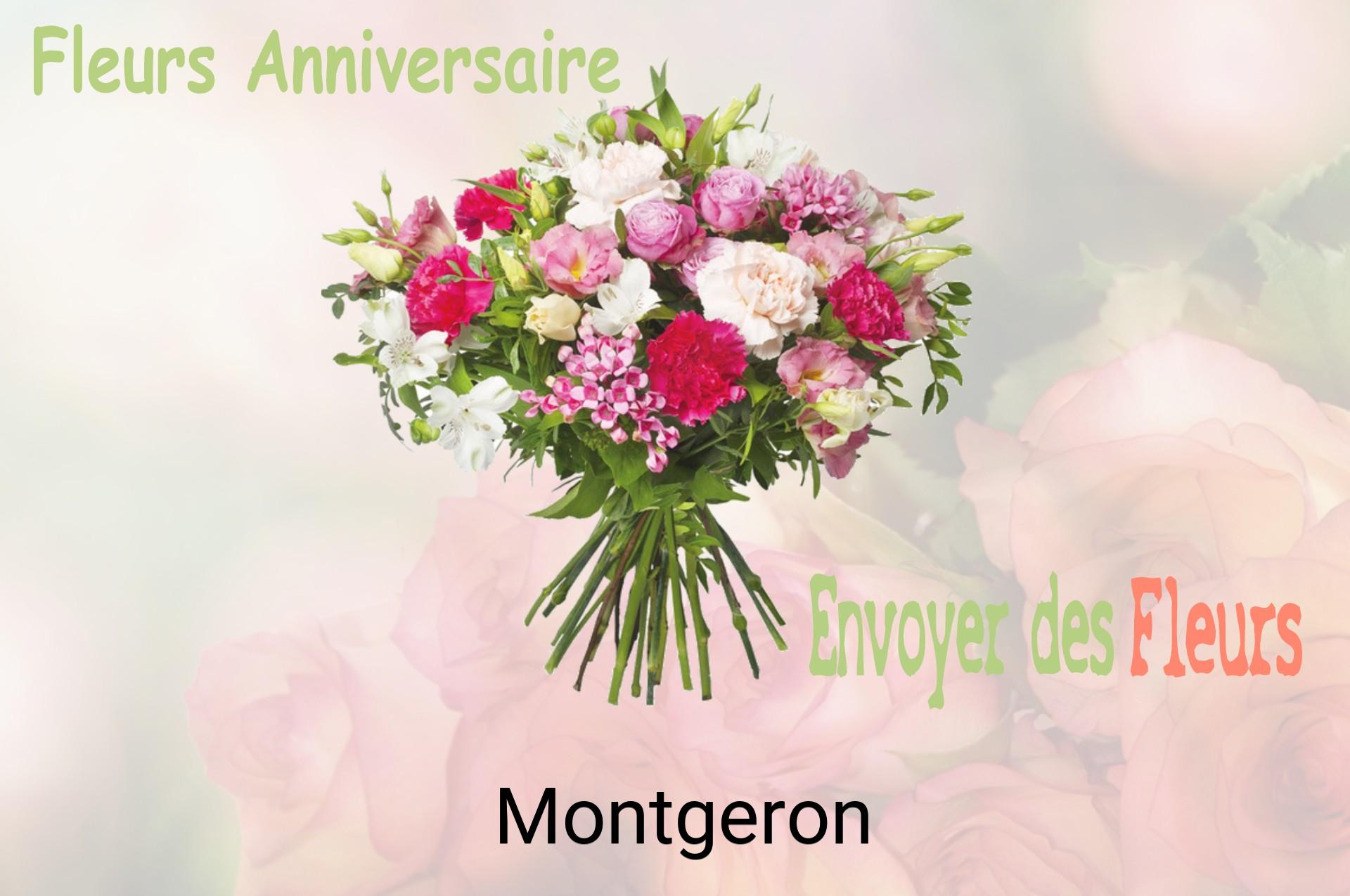Bouquet de fleurs d’anniversaire livré à Montgeron